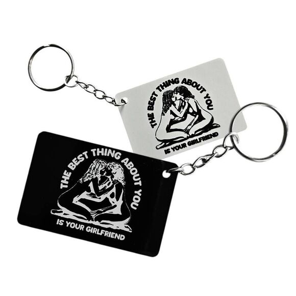 mythsprints: the best thing keychain - Picture 1 of 6